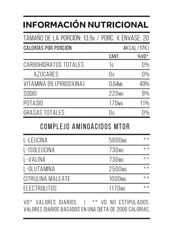 BCAA Mtor 270gr Star Nutrition