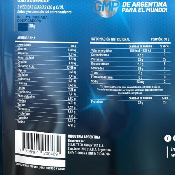 Whey Protein 1kg 7900 AFA Gentech